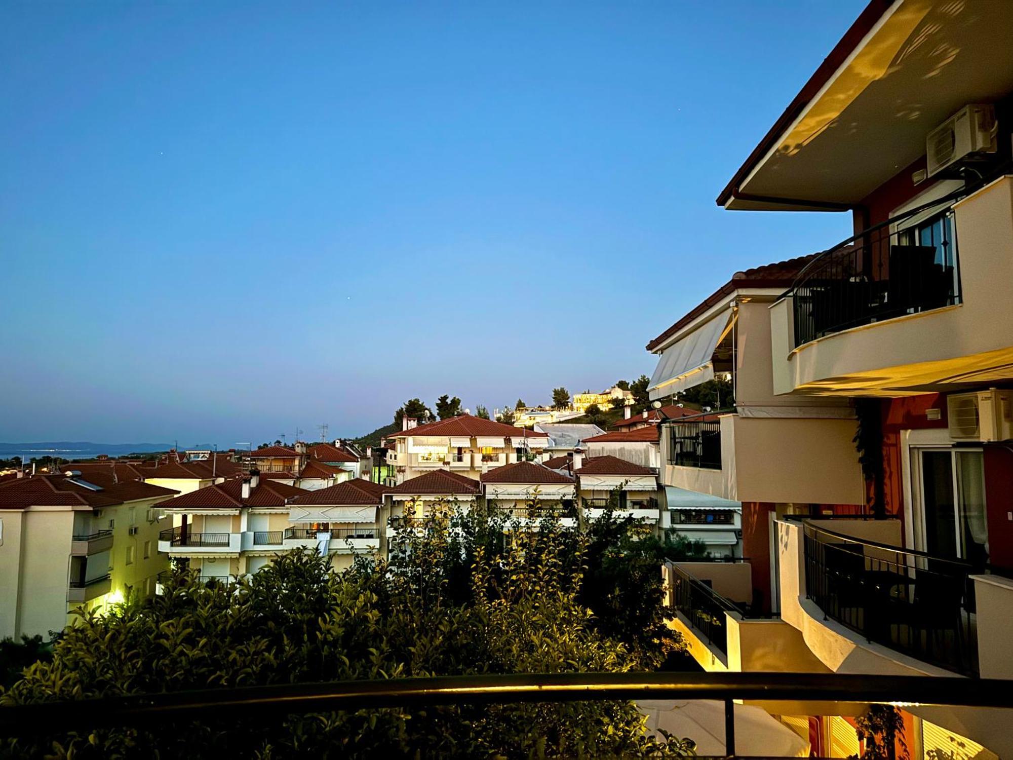 Hotel Sun Sight Pefkochori Exterior foto